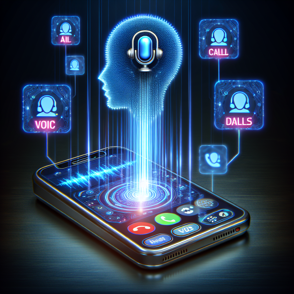 A visual representation of an AI-powered dialer in action.