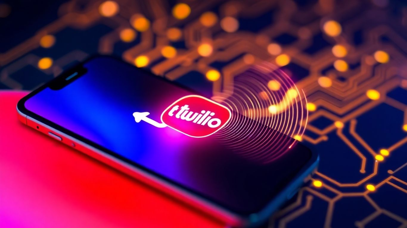 Smartphone with AI sound waves and circuits