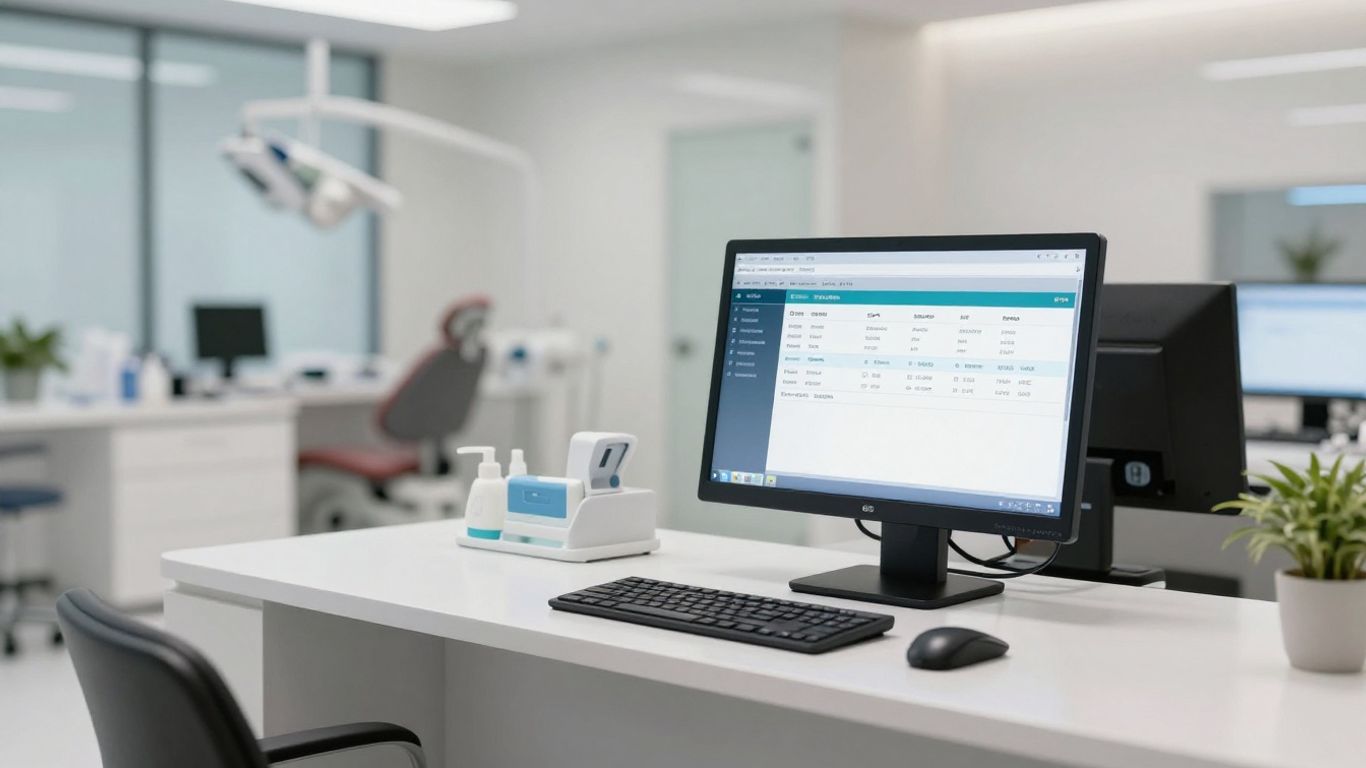 AI automation in a dental practice front desk