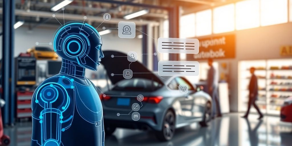 AI chatbot interacting with car owners.