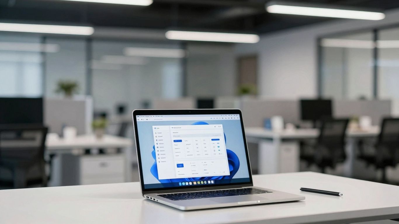 Structurely AI software interface on a laptop screen.