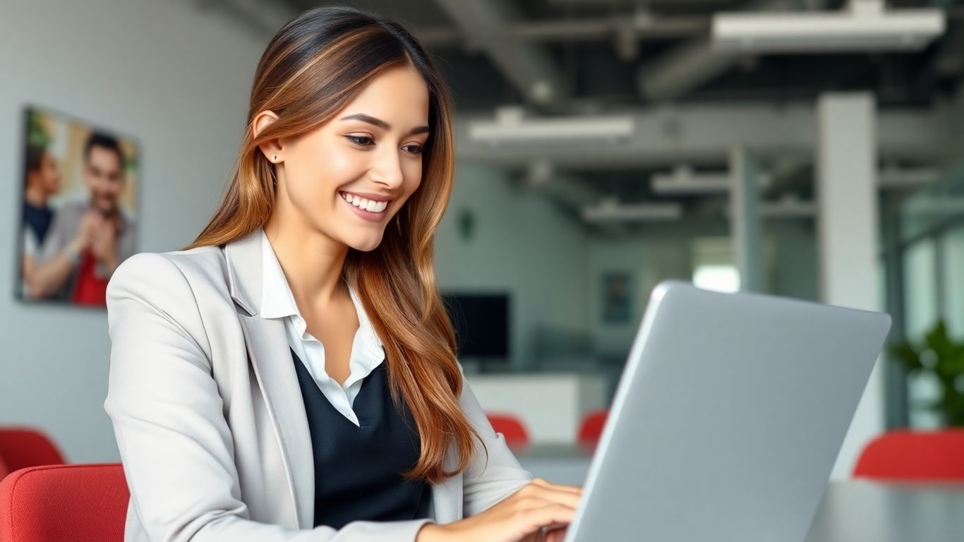 Hiring a virtual assistant via video call