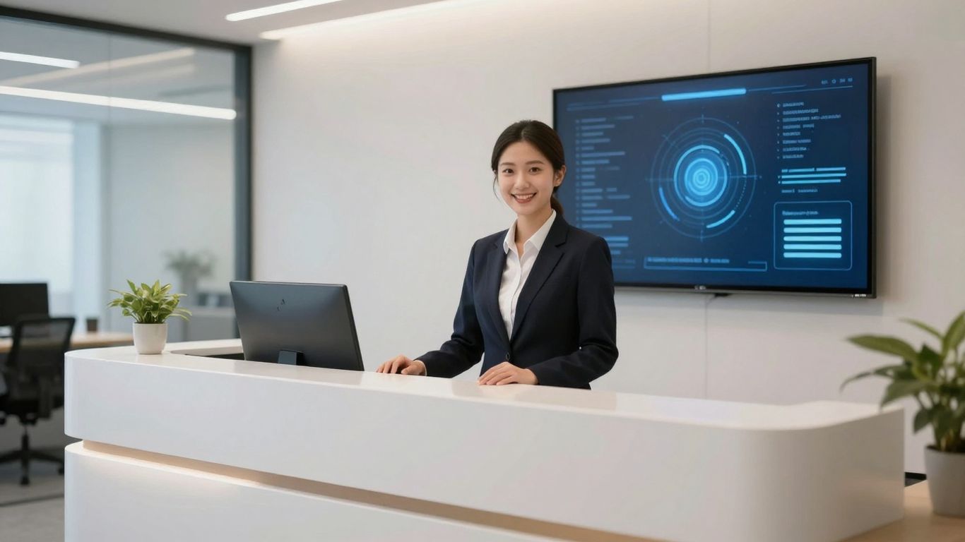 Receptioner App Streamline Your Operations: Choosing the Best AI Receptioni…
