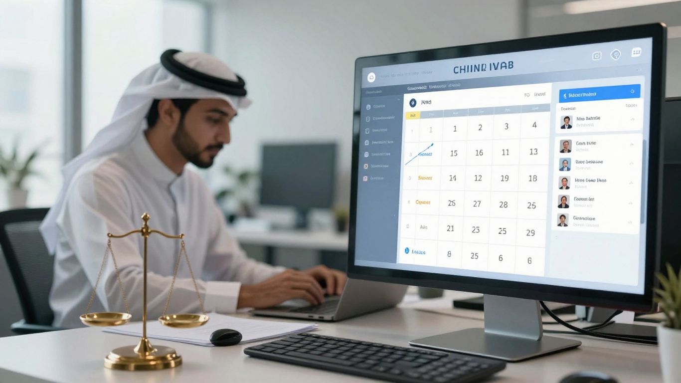 Lawyer using AI receptionist for billable work.