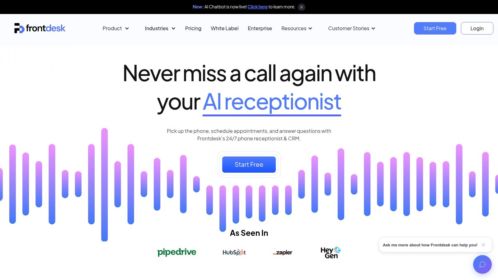 My AI Front Desk