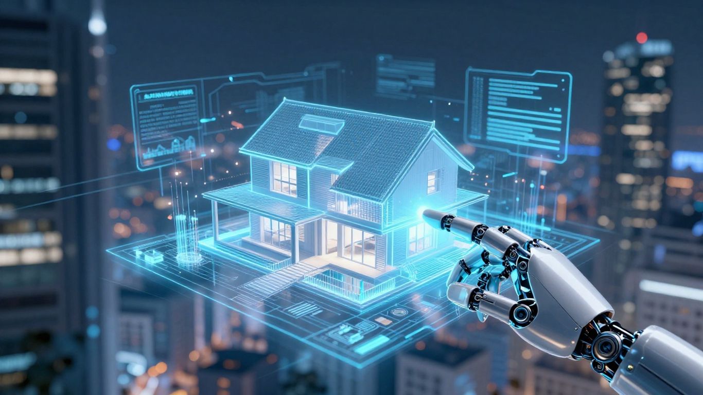 AI agent facilitating real estate transaction