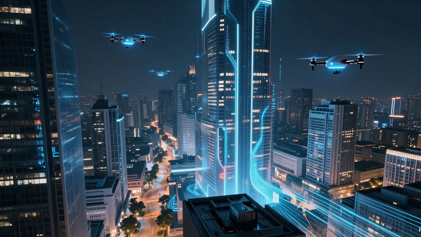 AI transforming real estate cityscape with technology