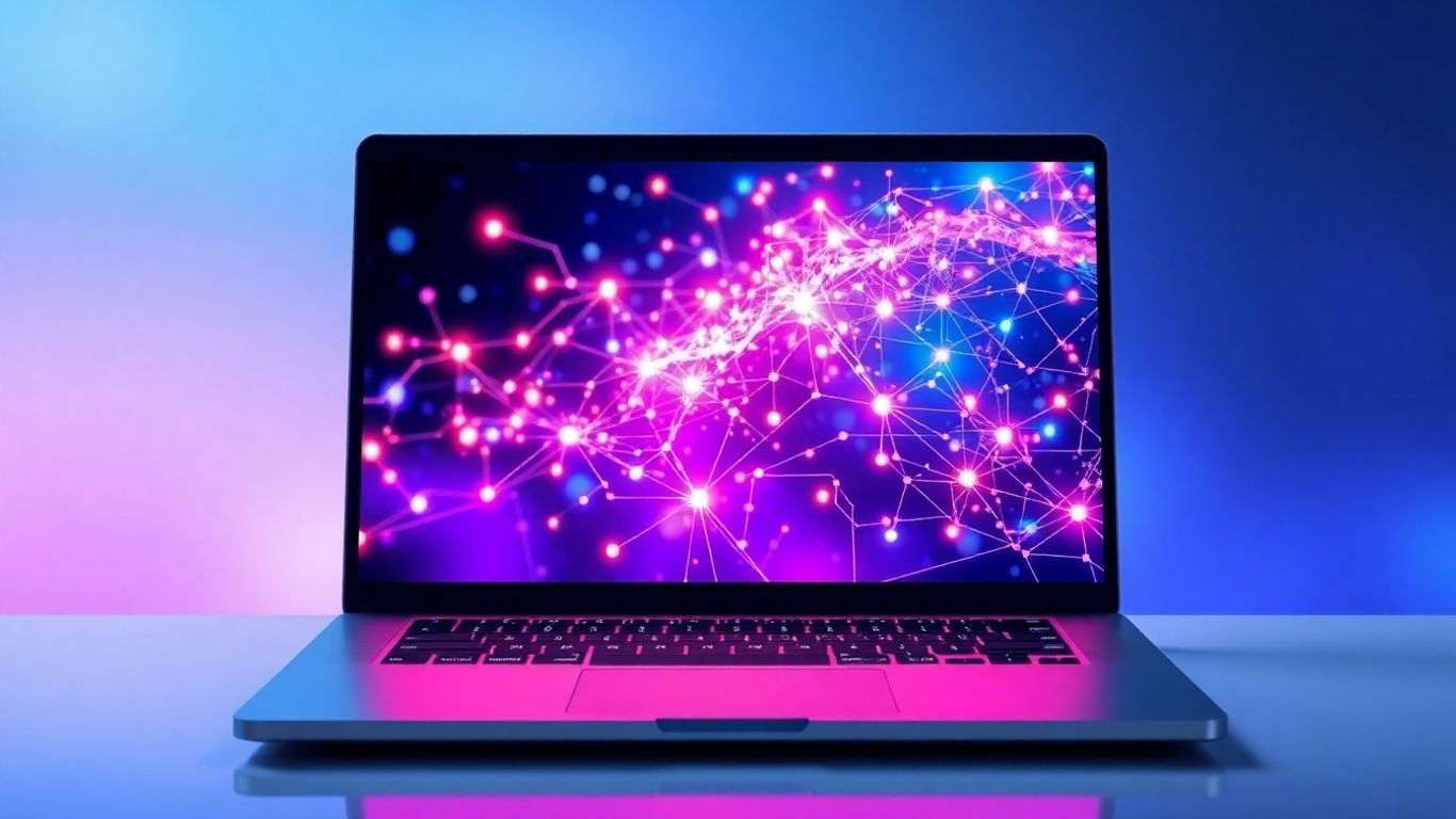 Persana AI call analytics software interface on a laptop.