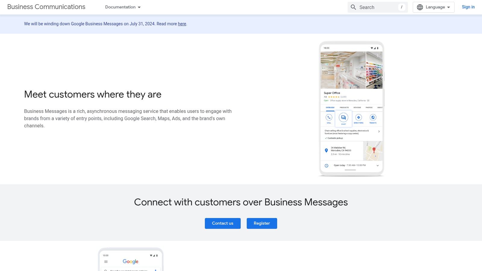 Google's Duplex/Business Messages