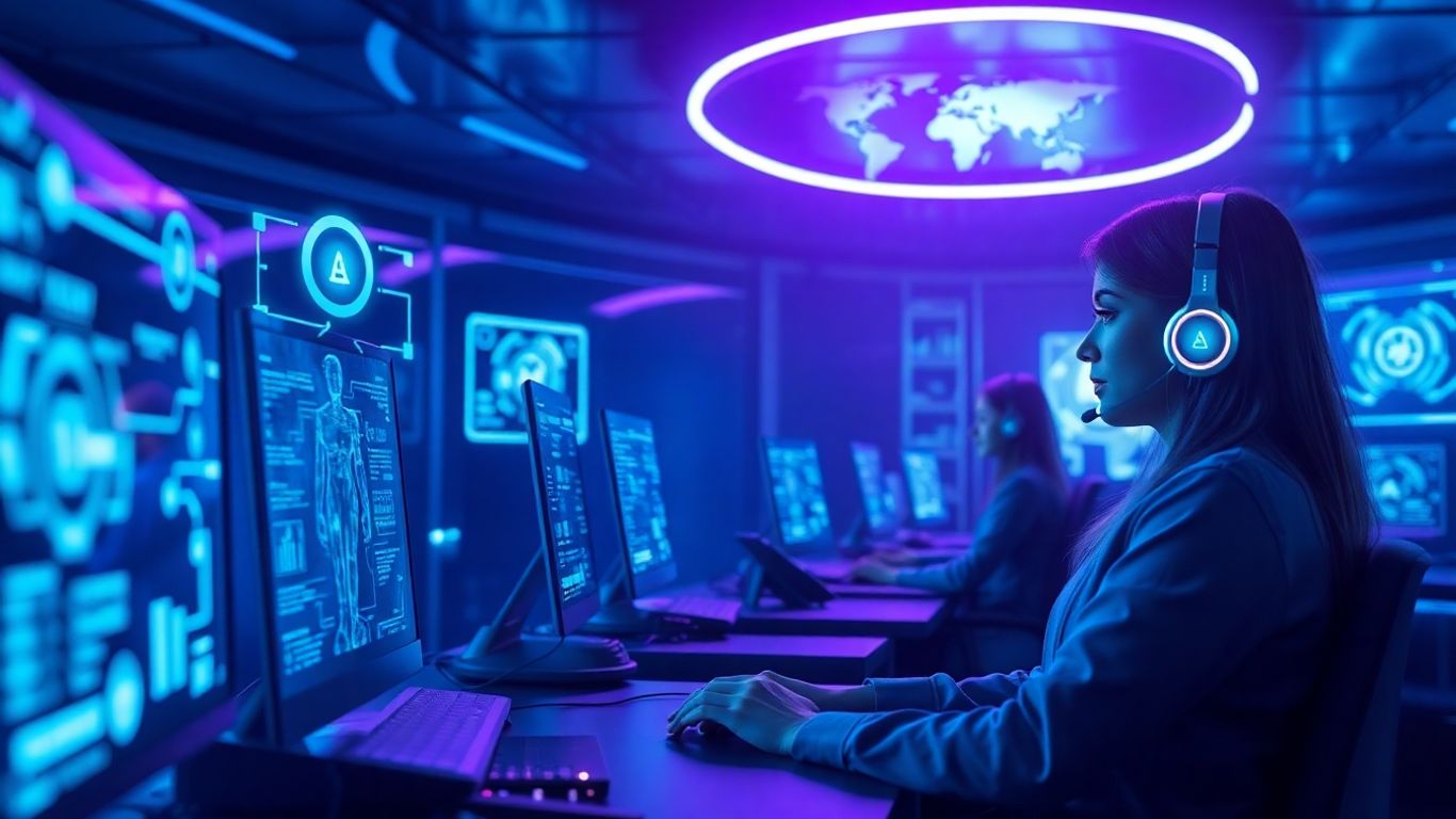 AI call center automation