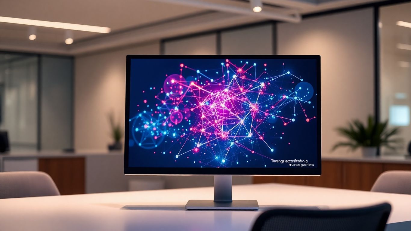 Microsoft Bot Framework AI chatbot interface on a computer screen.