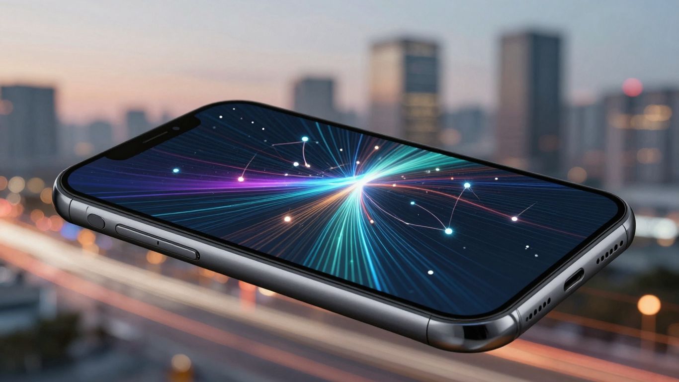 PlayAI logo on a smartphone screen.