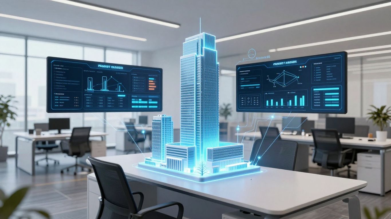 LeaseHawk AI software interface for real estate management.