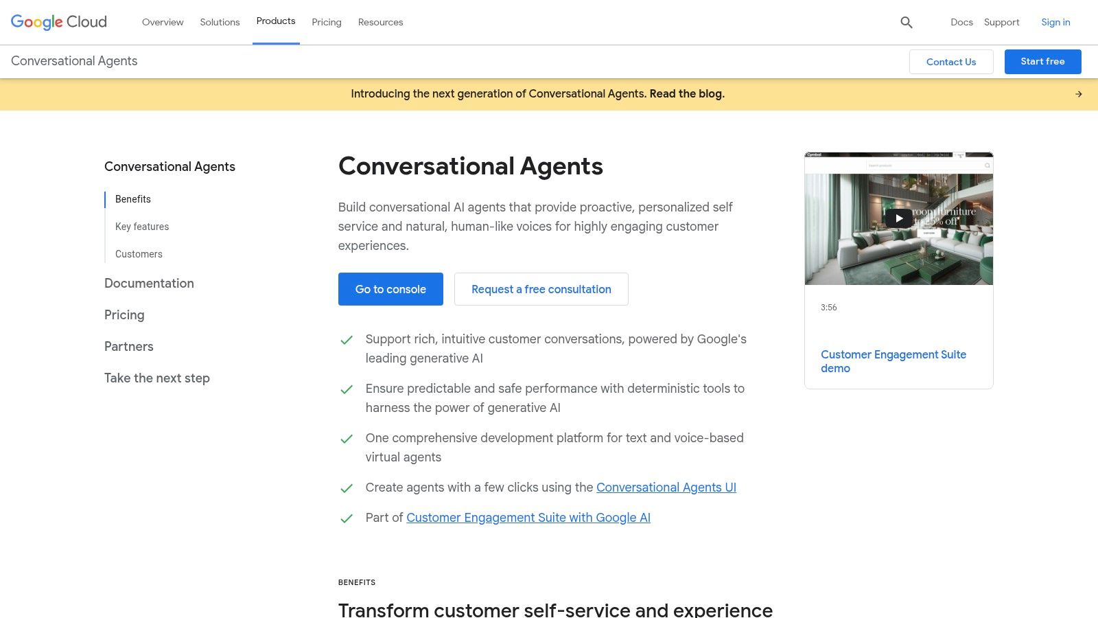 Dialogflow ES (Google)