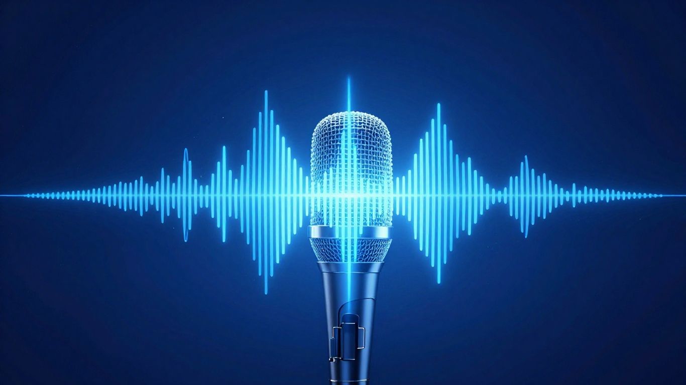 Sonantic voice AI technology visualization