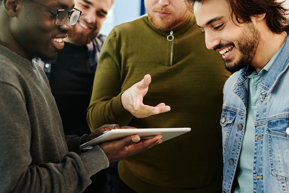 A vibrant illustration depicting diverse professionals engaged in meaningful conversations with customers, showcasing the essence of personalized AI interactions.