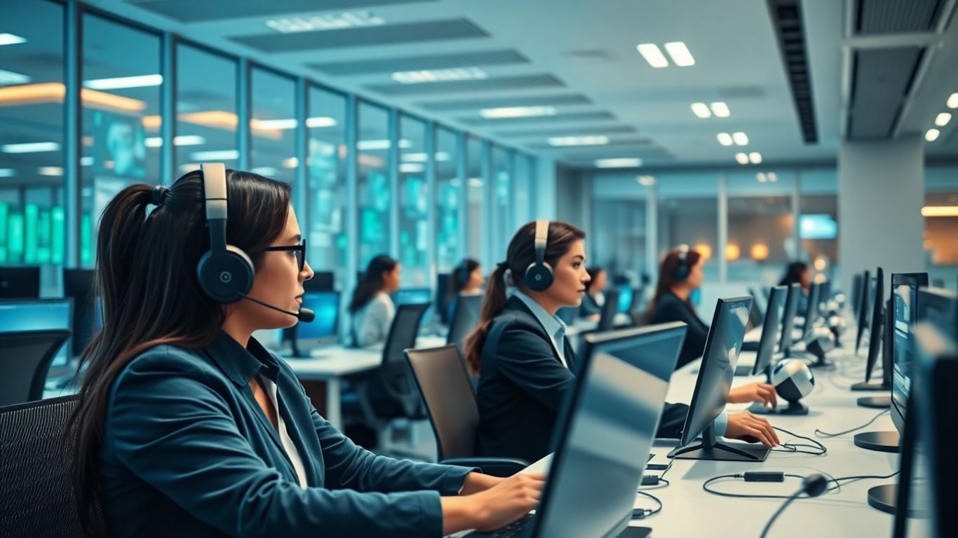 AI-powered call center agents