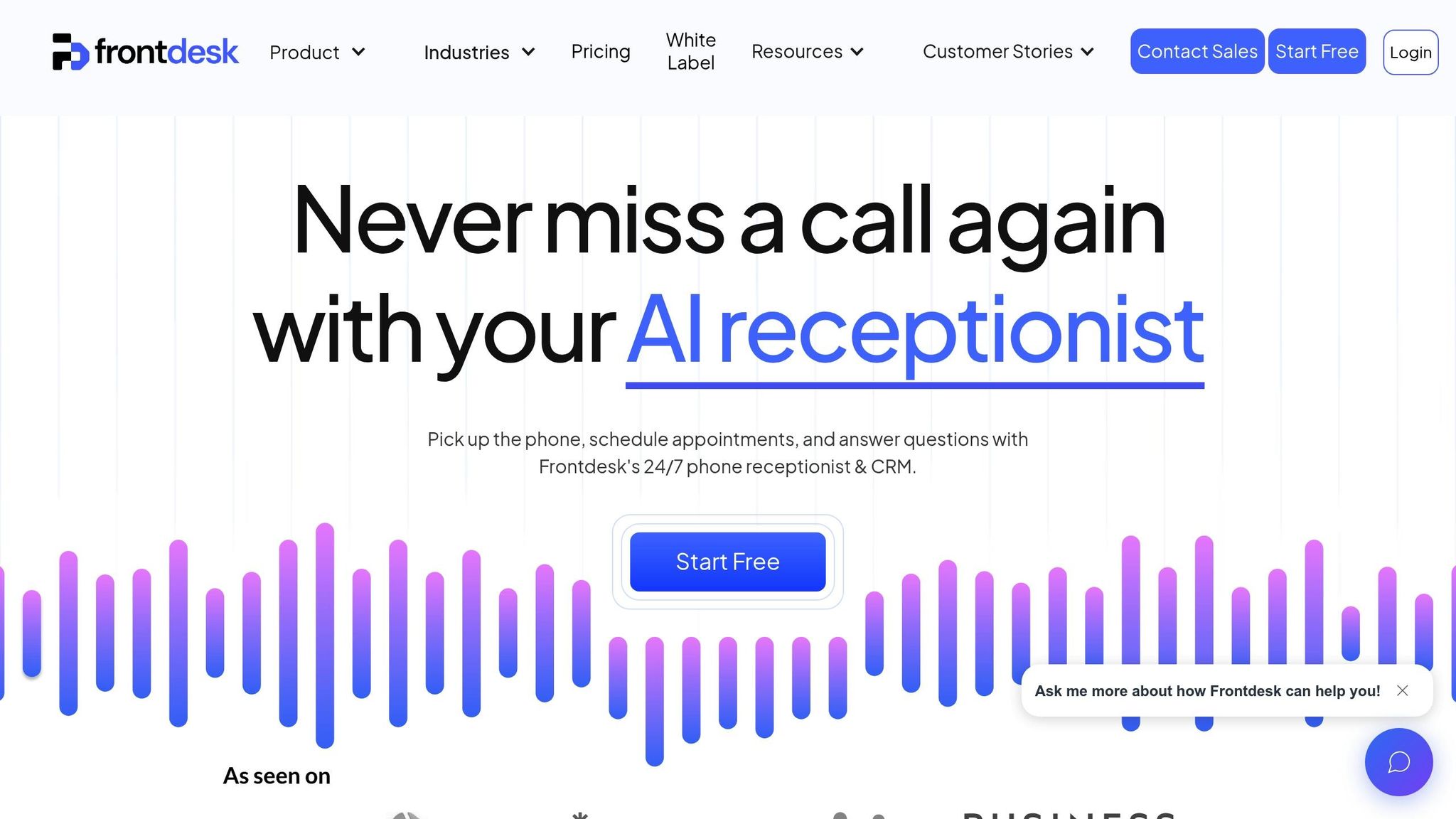 My AI Front Desk