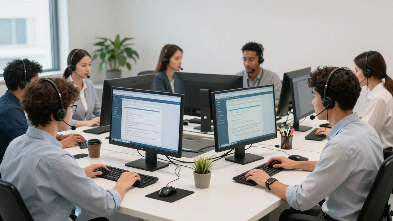 Team providing 24/7 customer support via chat and calls.