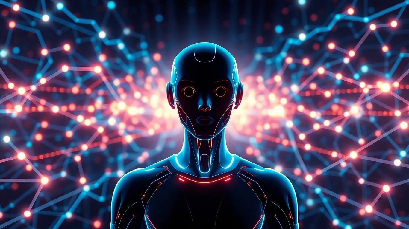 Perplexity AI chatbot interface with data streams.