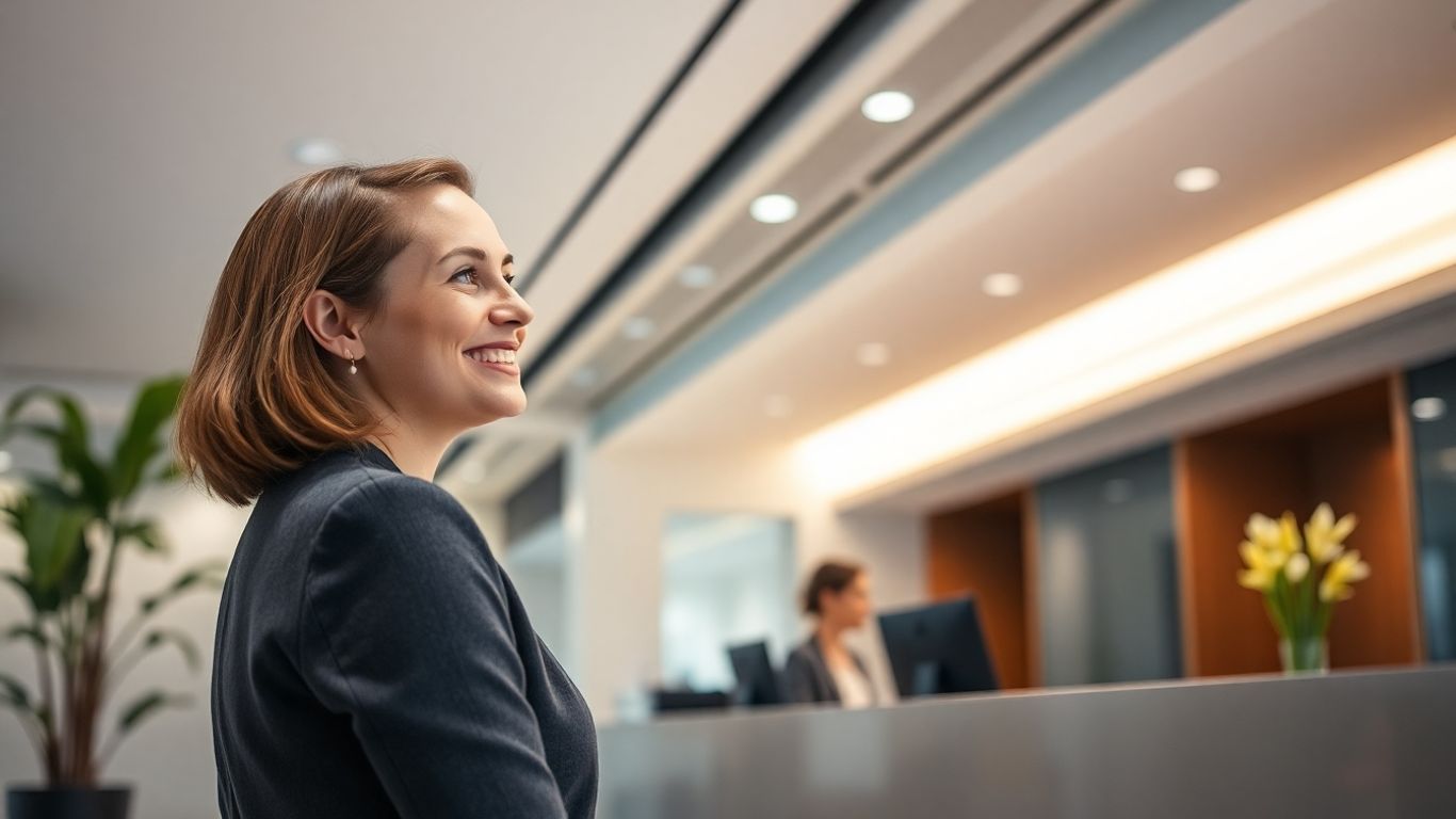 24/7 receptionist providing constant availability and service.