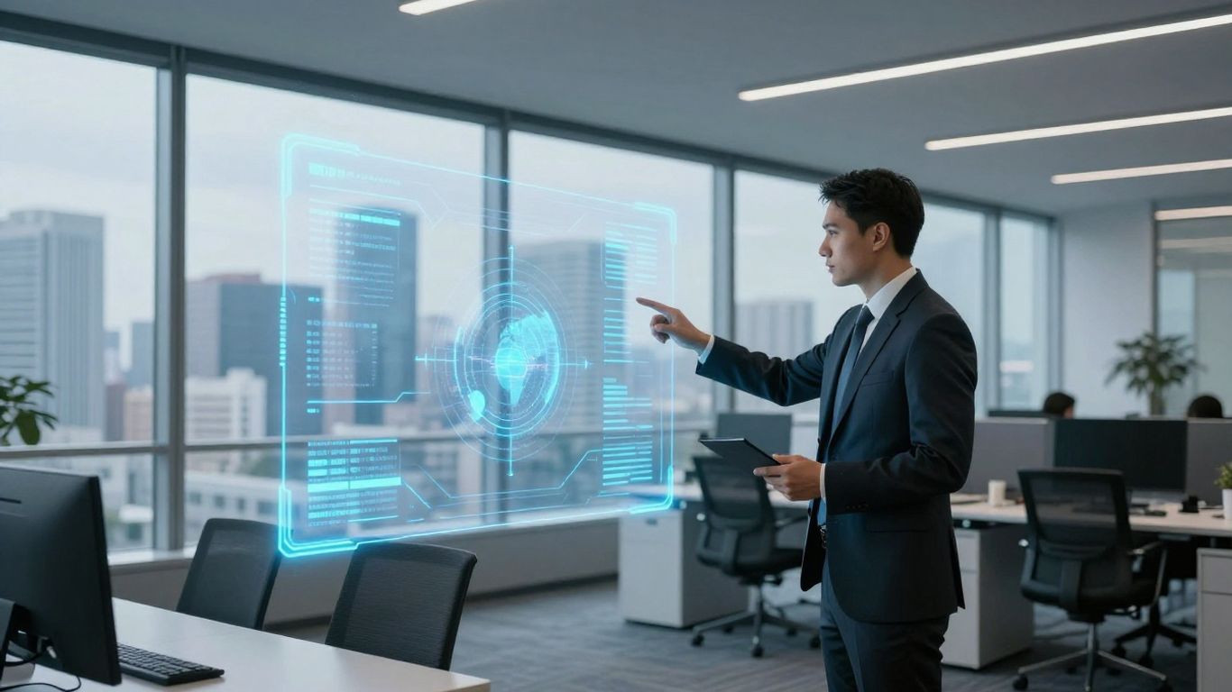 AI tools enhancing commercial real estate efficiency.