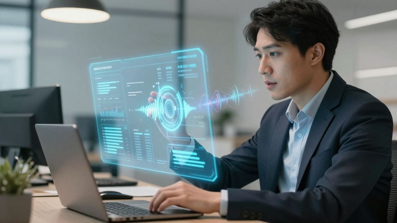 Mortgage broker using voice AI for efficiency.