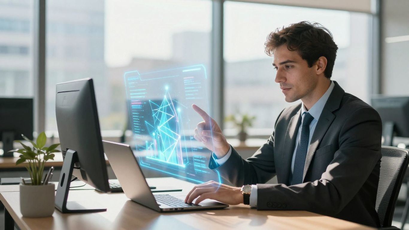 Mortgage broker using AI technology for business growth.