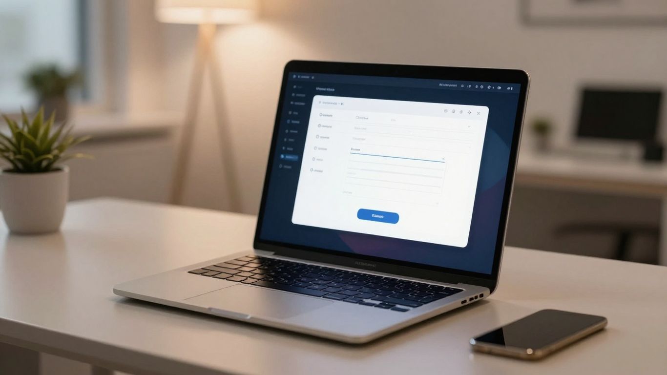 Intuit Assist AI agent interface on a laptop screen.