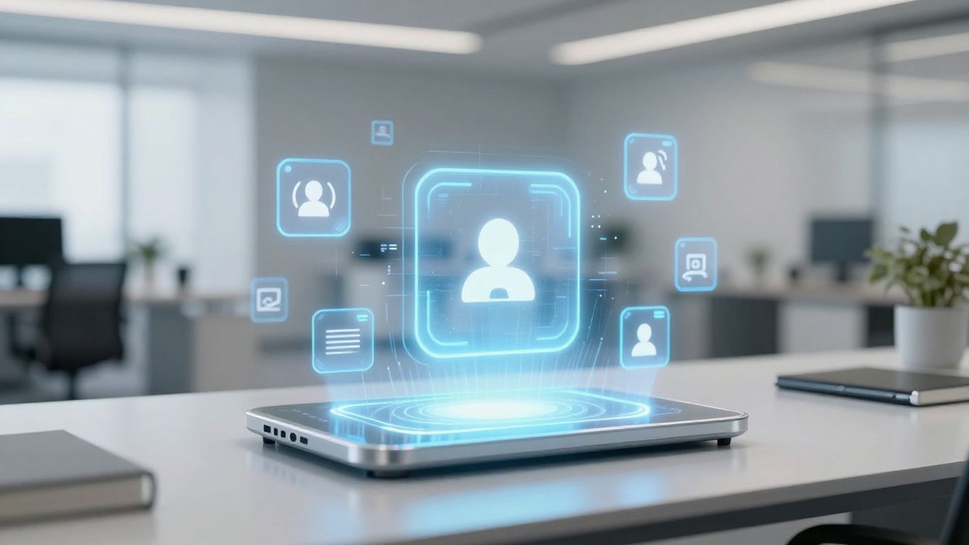 AI receptionist handling multiple calls simultaneously