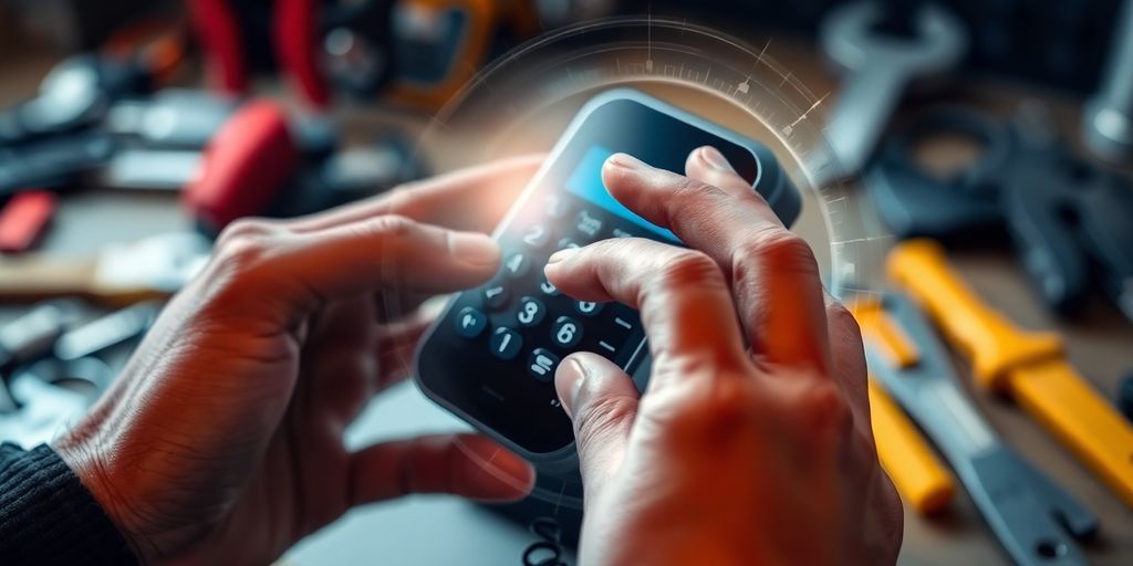 Locksmith using AI phone service.
