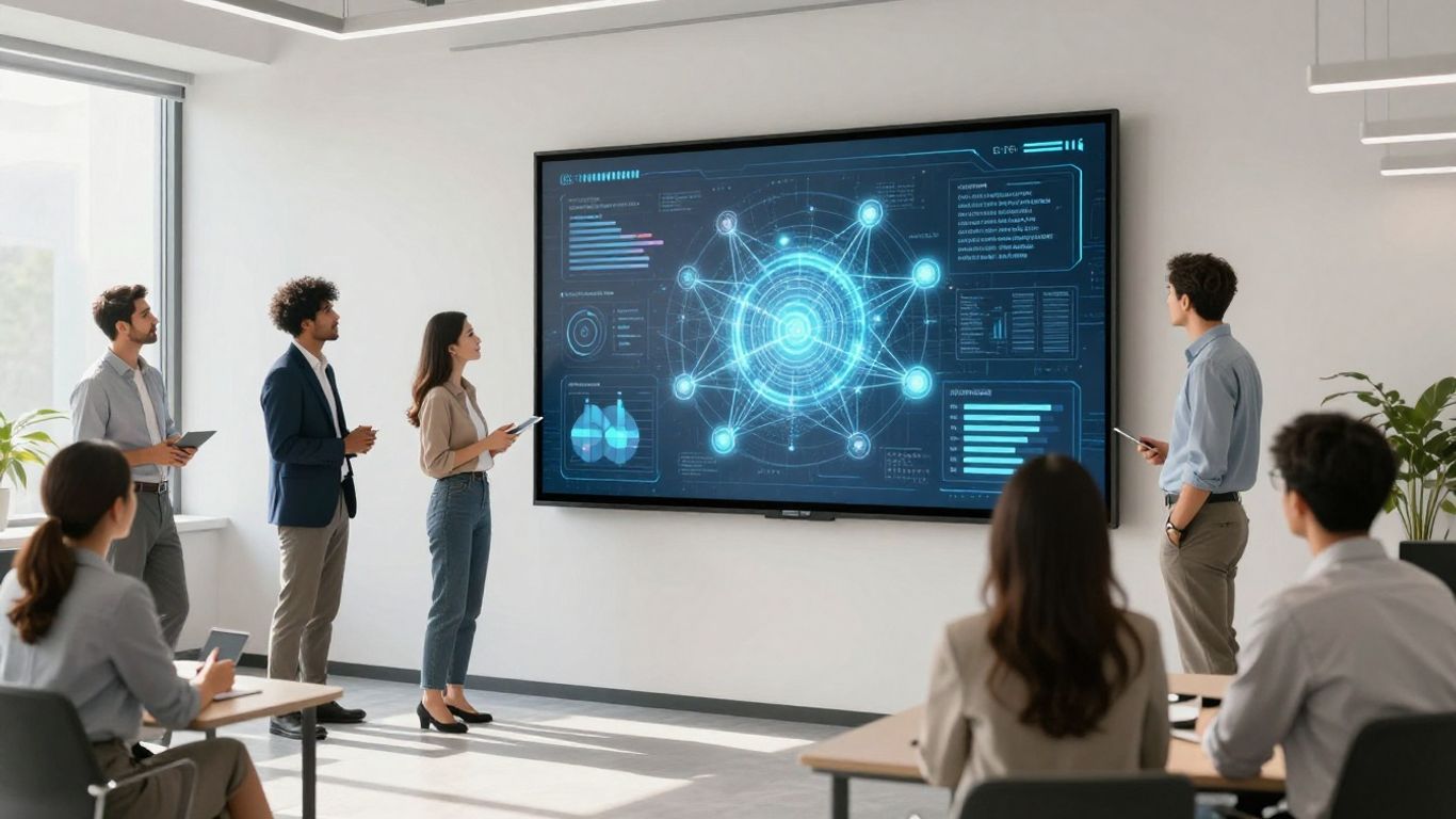 Real estate professionals using AI for client leads.
