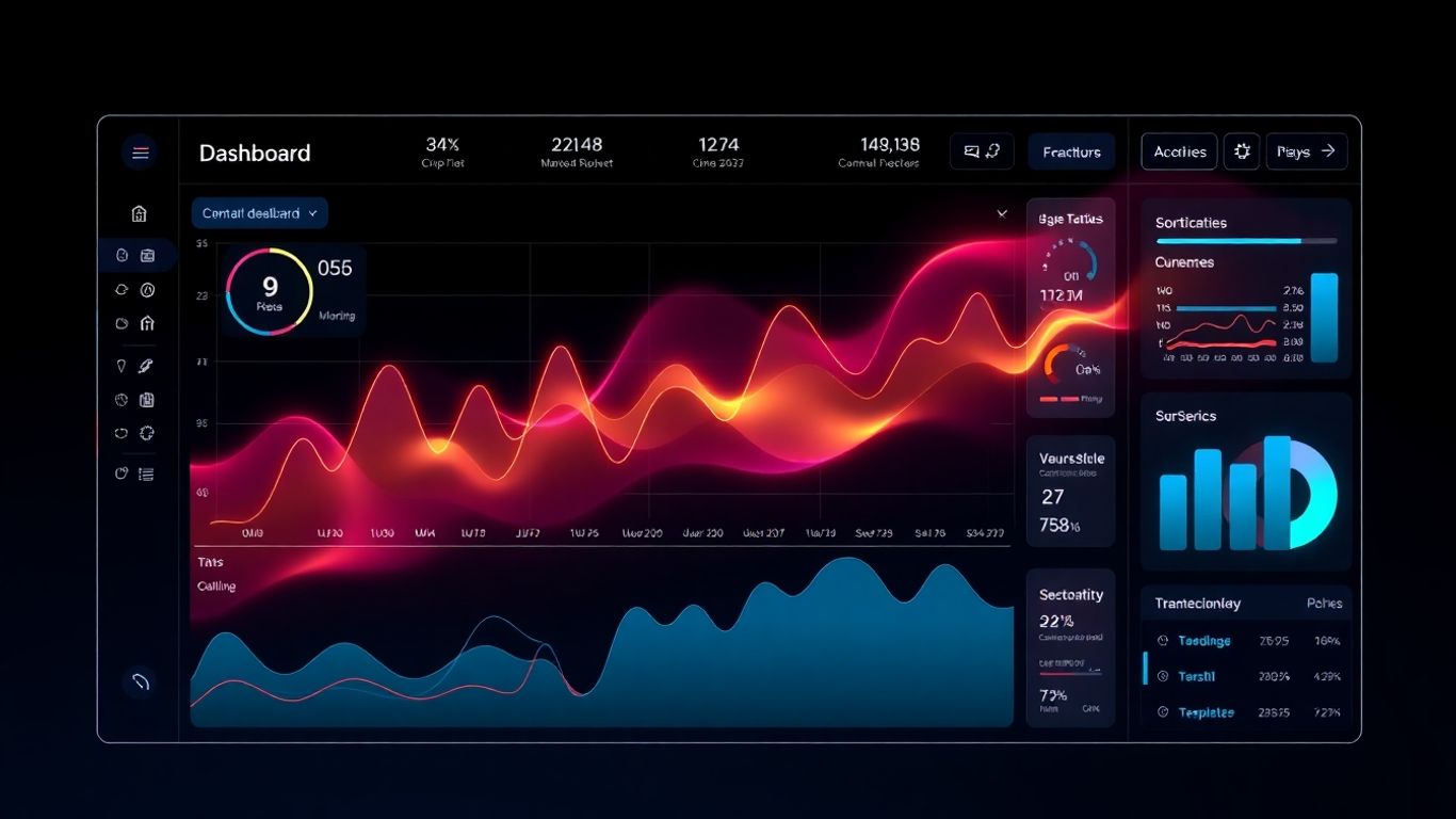 AI virtual receptionist analytics dashboard
