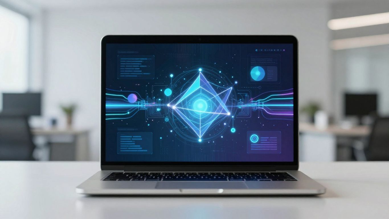 Clay AI chatbot interface on a laptop screen.