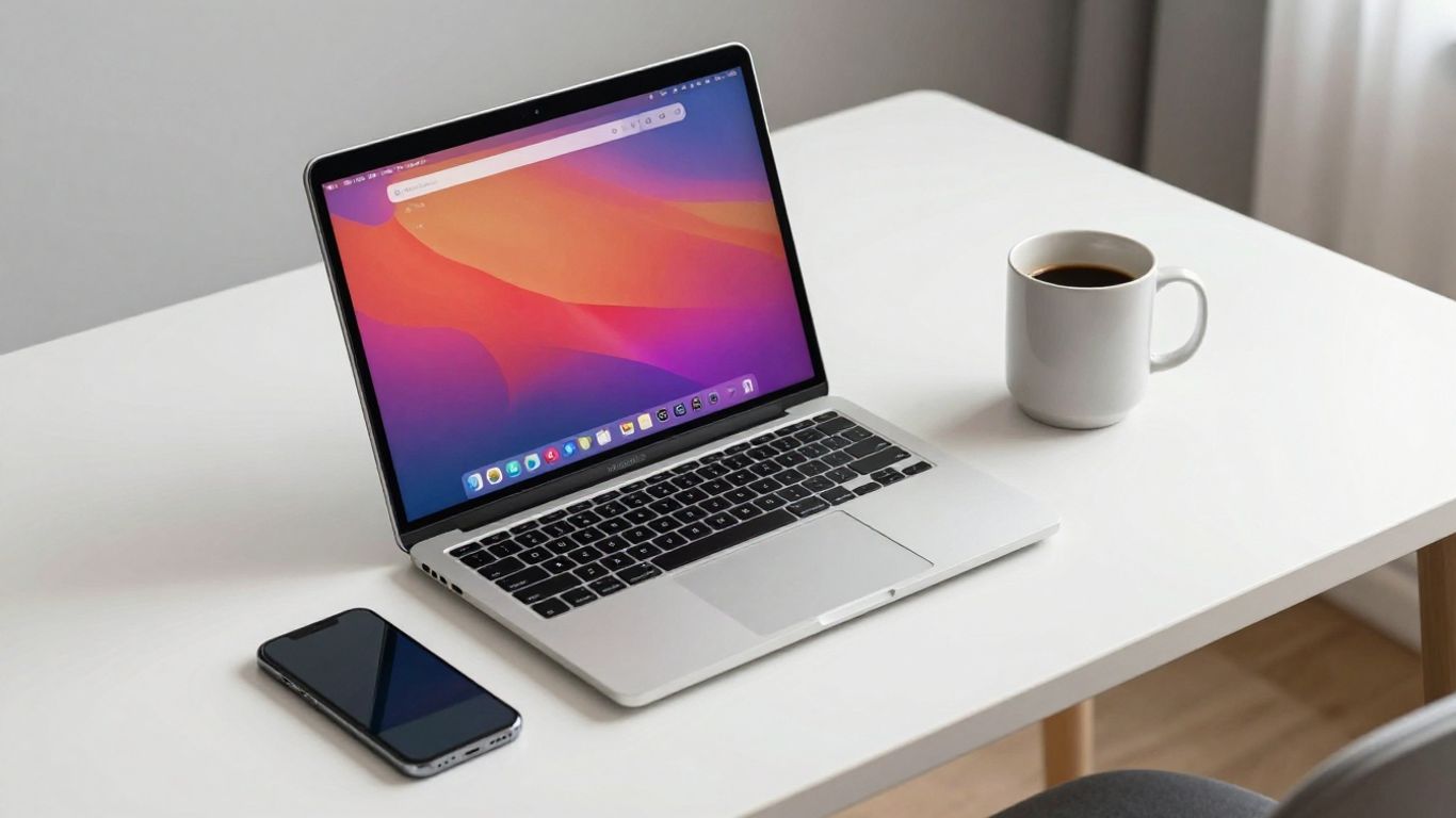 Zapier interface on a laptop screen