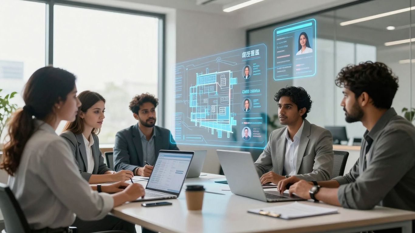 Real estate investors using AI for customer interaction.