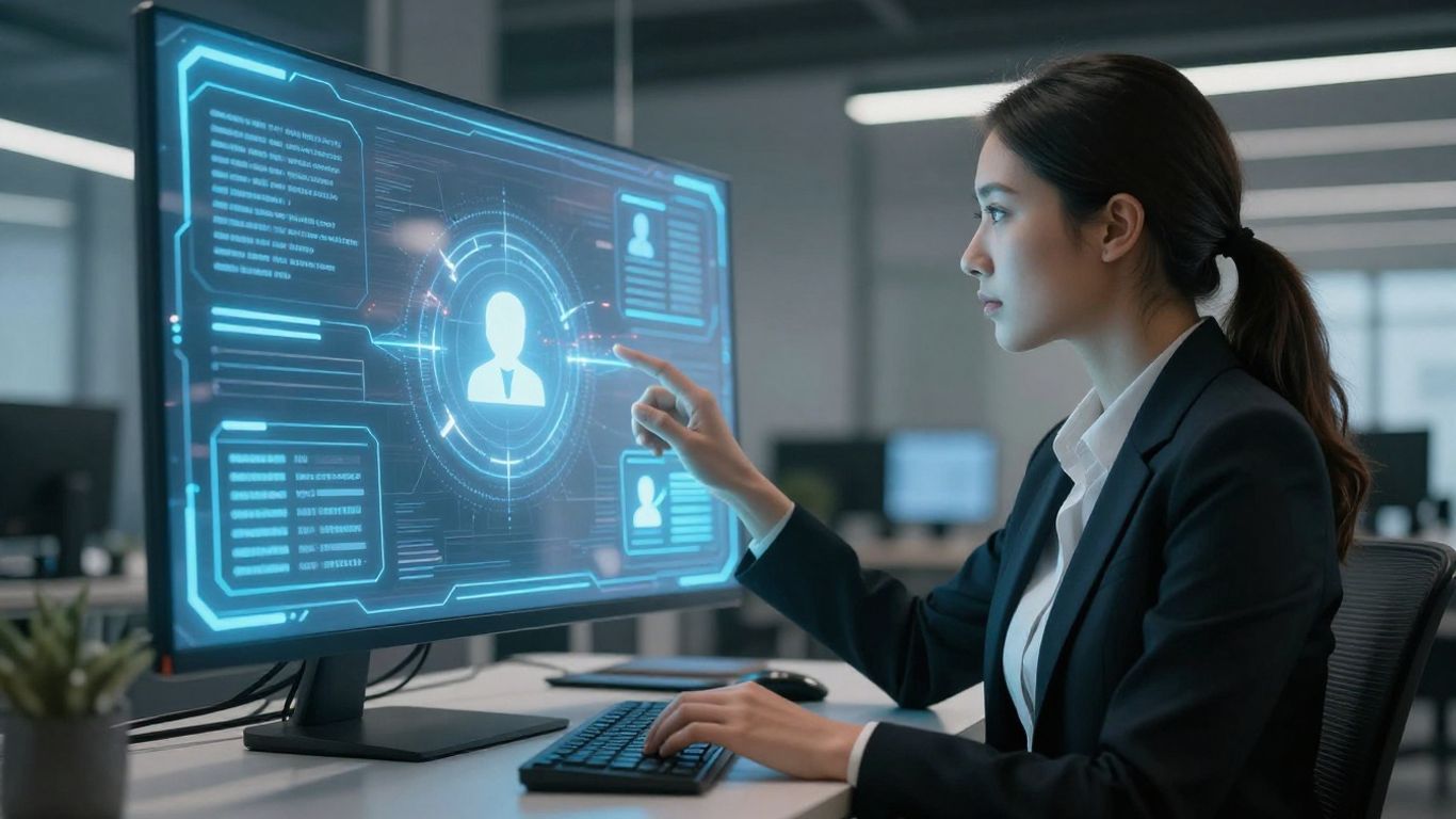 Agent using AI for real estate client interactions.