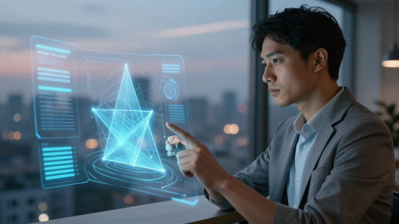 Agent using AI for real estate data analysis.