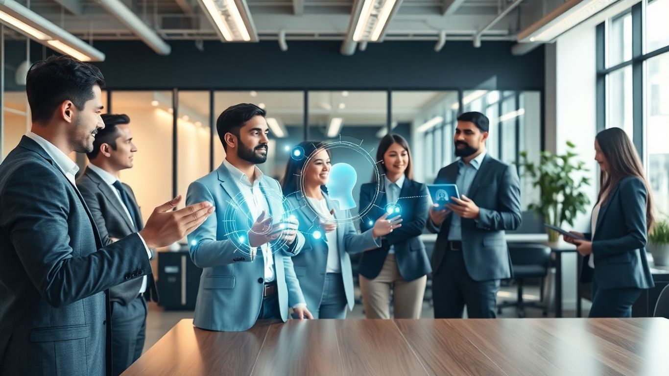 AI chatbot services enhancing business potential and customer engagement.