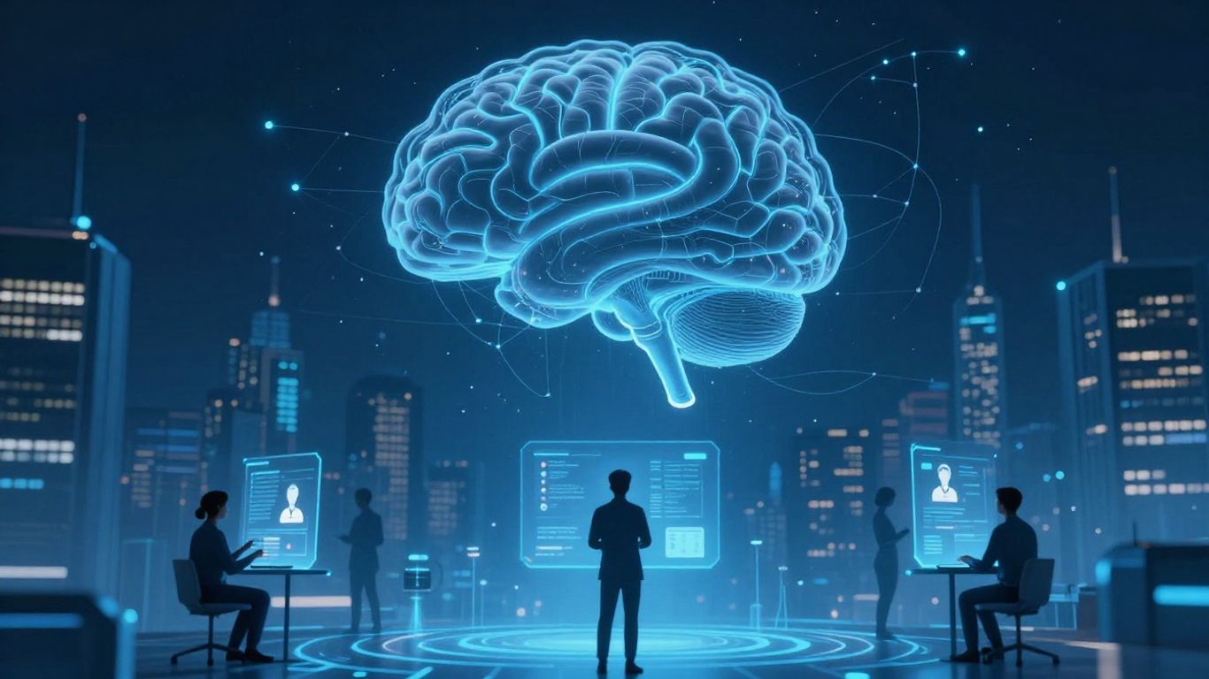 AI enhancing customer service with proactive support.