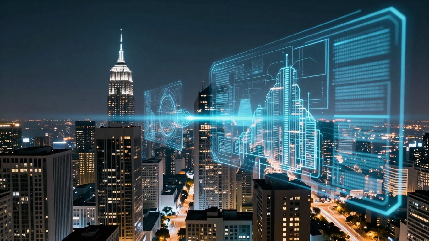 AI in real estate future cityscape