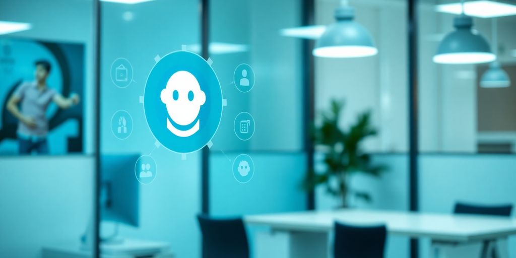 Electrician's office with AI receptionist.