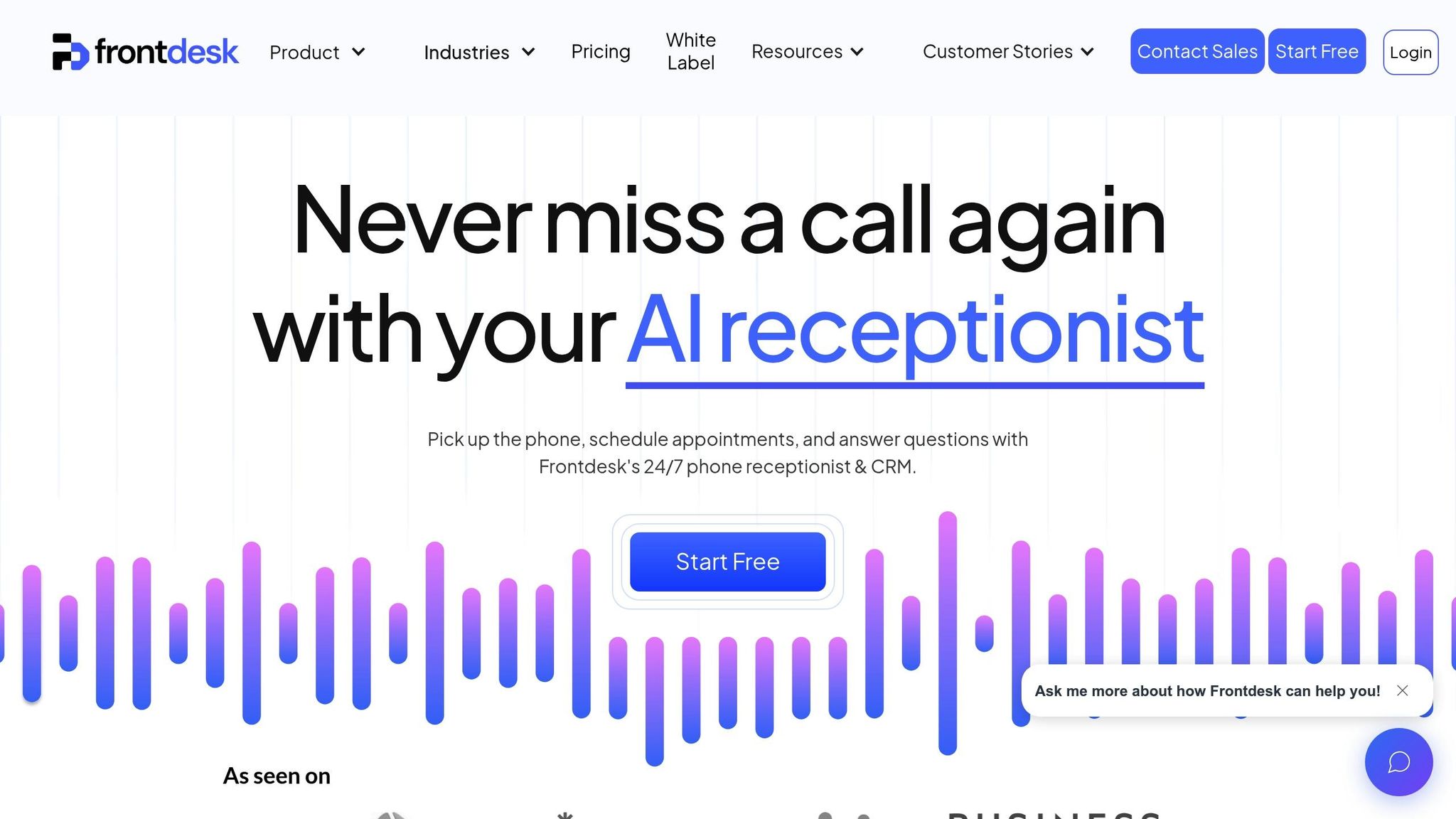 My AI Front Desk