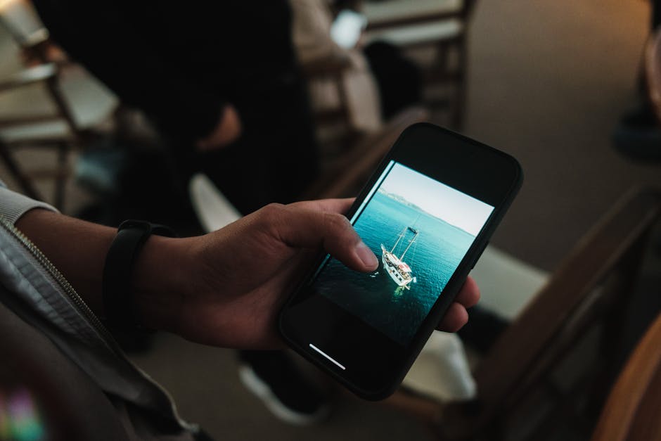 Visual representation of a frustrated person holding an iPhone receiving unintended calls, with question marks around the device.