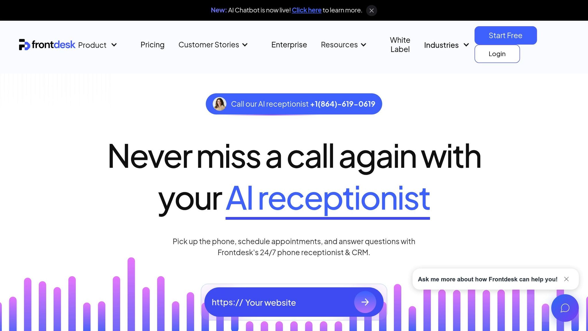 My AI Front Desk