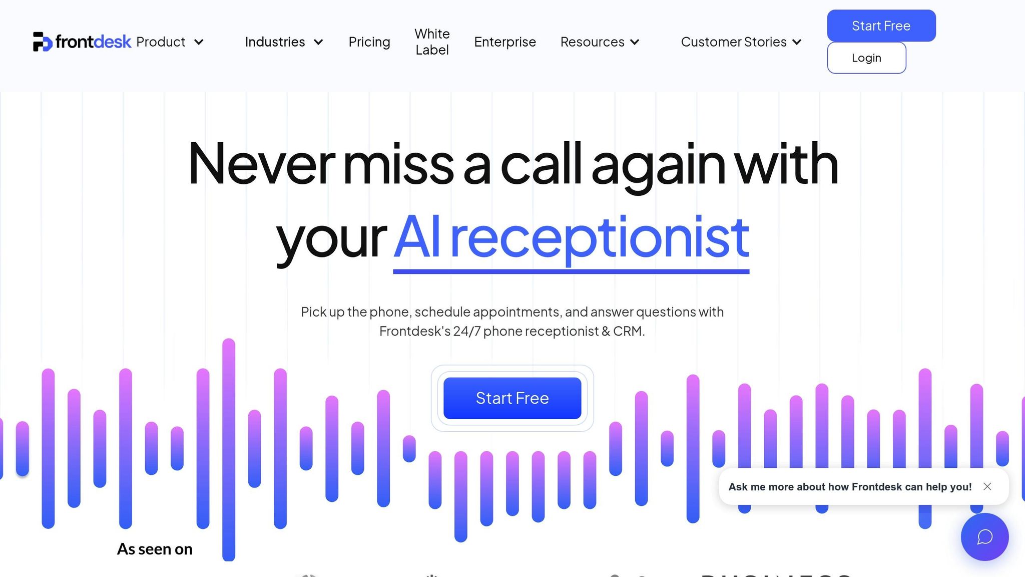 My AI Front Desk