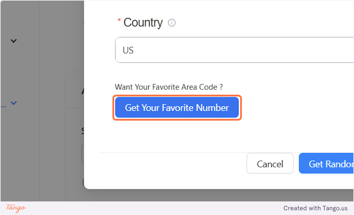 Get Your Favorite Number