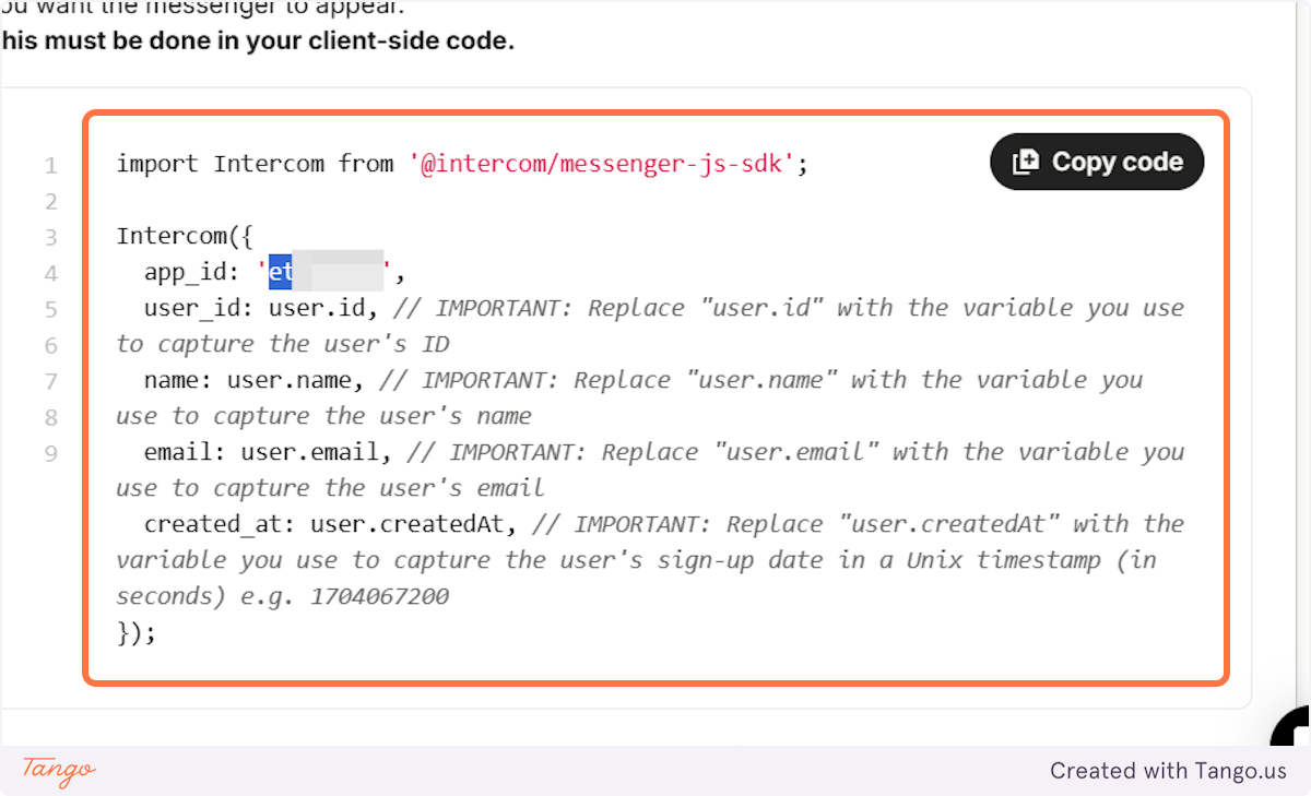Let's locate your App ID