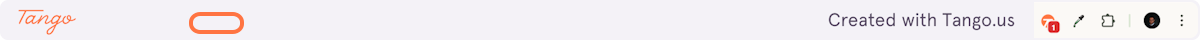 Here it is in the URL.