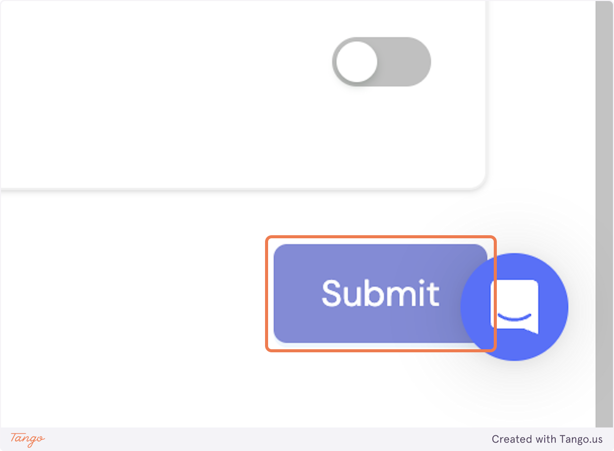Click on Submit